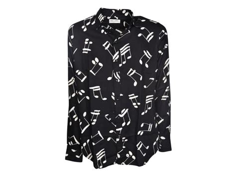 ysl music note shirt|Saint Laurent T.